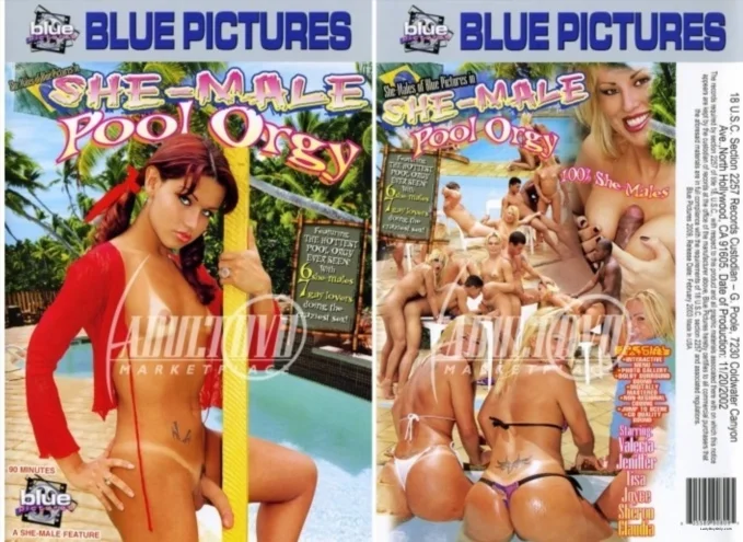 [Blue Pictures] She-Male Pool Orgy [DVDRip] 634.1 MB