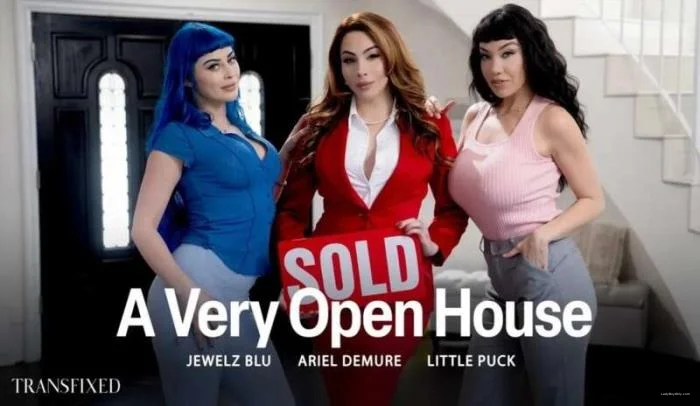 Online Ariel Demure, Jewelz Blu & Little Puck [4K UHD] 3.1 GB ladyboyonly.com
