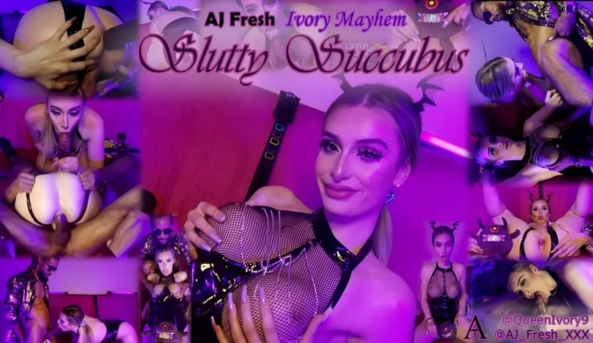 AJ Fresh And Ivory Mayhem Play Slutty Succubus